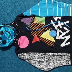 NEFF 90s style zip up jacket Size Large